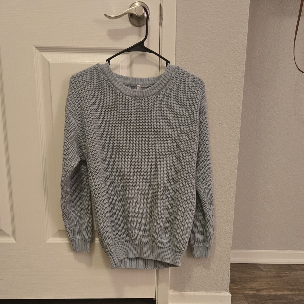 Oat New York Light Blue Women's Sweater